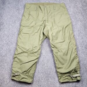 Army Trousers Cold Weather Permeable Mens XXL Green Insulated Military Tactical